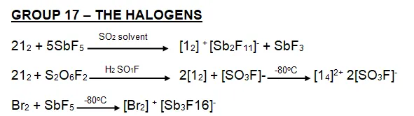 Halogens